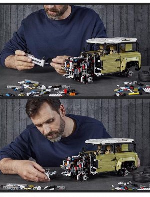 Конструктор машина Land Rover Defender 2573 деталей / Конструктор иашина