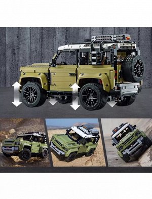 Конструктор машина Land Rover Defender 2573 деталей / Конструктор иашина