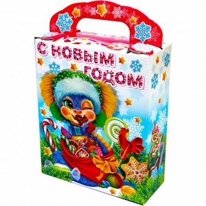 Сладкий подарок на Новый год "Сладкоежка", вес 700гр