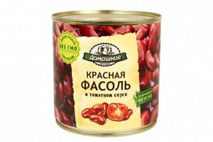 «Домашние заготовки», фасоль красная в томатном соусе, 400 г
