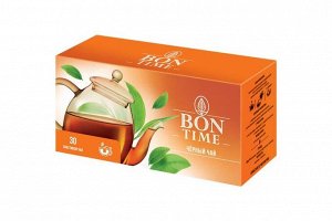 «Bontime», чай черный, 30 пакетиков без ярлычка, 60 г
