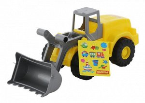 Строительная машина Construction (дисплей №1) Трактор-погрузчик
