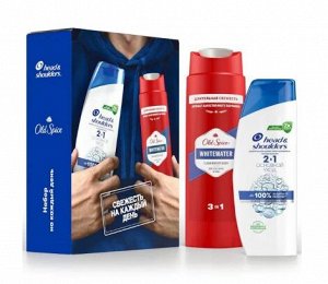 Подарочный набор HEAD & SHOULDERS Свежесть на каждый день (шампунь2в1 + гель Old Spice Whitewater)