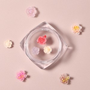 Фигурки для декора «Цветочный рай», объёмные, МИКС