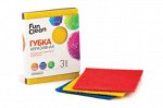 Губка для удаления сверхстойких загрязнений Fun Clean