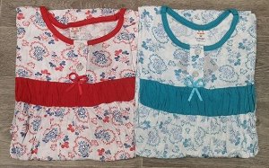 Арт. 2508 Ночная сорочка с дл. рукавом