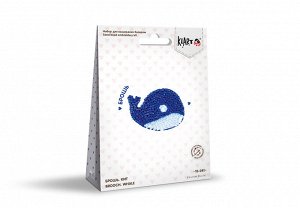 "Klart" набор для вышивания 10-041 "Брошь. Кит" 5.5 х 4 см