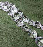 Бусины Горный хрусталь Галтовка крупная огр.14 мм
