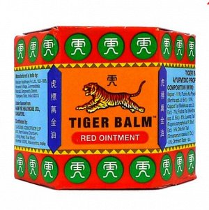 Tiger Balm red Тигровый бальзам Красный 9 мл