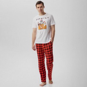 Пижама мужская KAFTAN "Family" размер