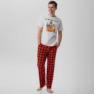 Пижама мужская KAFTAN "Family" размер
