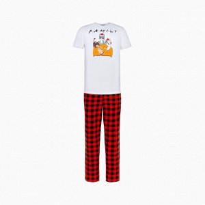 Пижама мужская KAFTAN "Family" размер