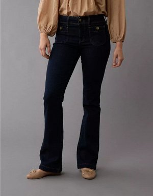 AE Next Level Low-Rise Kick Bootcut Jean