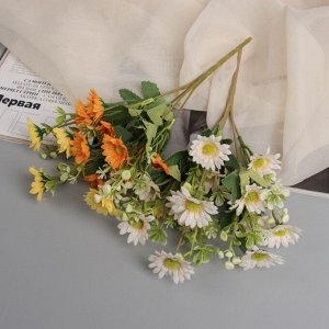 Букет искусственный «Хризантема селебрейт», 30 см, МИКС