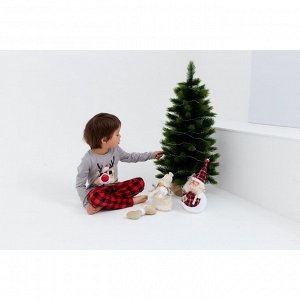 Пижама новогодняя детская KAFTAN "Santa's security" размер 34 (122-128)