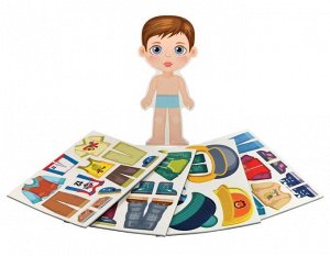 Игра магнитная "Одевашки. Антошка".