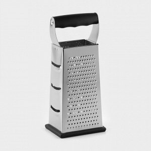 Тёрка Magistro Gate, 4 грани, 10.5x8.5x25.5 см, серая