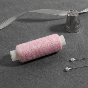 Нитки 40/2, 200 м, светло-розовые №151