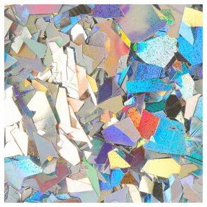 "Love2art" Декоративные блестки "хлопья" GLI-02 5 х 5 г 4.5 мл № 02 белый с розовым отливом/white with pink tint