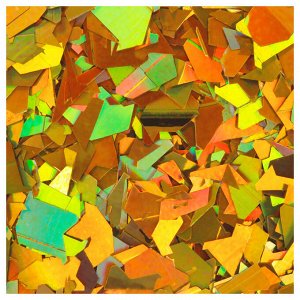 "Love2art" Декоративные блестки "хлопья" GLI-02 5 х 5 г 4.5 мл № 02 белый с розовым отливом/white with pink tint