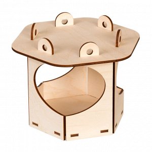 Заготовка для декорирования "Mr. Carving" КЛ-09 Кормушка фанера х 17 х 11.5 см 15.5 см .