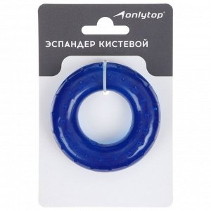 Эспандер кистевой ONLYTOP, массажный, 35 кг, цвета МИКС