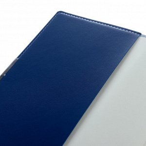 Дневник универсальный для 1-11 классов METROPOL, интегральная обложка, искусственная кожа, тонированный блок 70 г/м2, 48 листов, синий