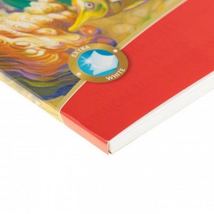 Альбом для рисования А4, 40 листов, на клею, ArtBerry «Подводный мир», обложка мелованый картон, блок 120 г/м2