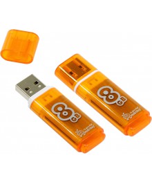 USB2.0 FlashDrives 8Gb Smart Buy  Glossy series Orange (SB8GBGS-Or)