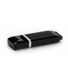 USB2.0 FlashDrives 8Gb Smart Buy  Quartz series Black (SB8GBQZ-K)