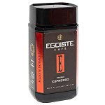 кофе растворимый EGOISTE DOUBLE ESPRESSO 100 г ст/б 1/12