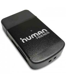 Картридер Human Friends  Speed Rate Multi Black.  4 слота.  Поддержка карт: Micro MS (M2), microSD,