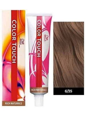 Велла Краска для окрашивания волос  6/35 мистическое золото 60 мл WELLA Color Touch