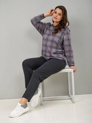 Костюм с брюками женский с начёсом