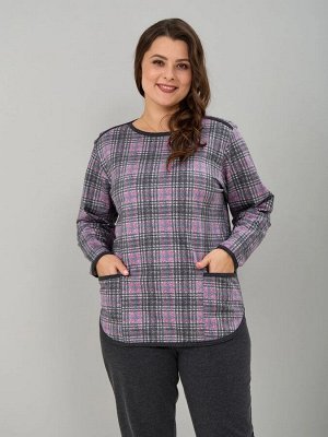 Костюм с брюками женский с начёсом