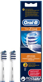 ORAL_B Насадка для электрических зубных щеток Trizone EB30 2шт