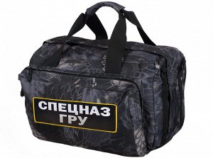 Тактическая сумка с характером рюкзака и нашивкой Спецназ ГРУ – снаряга, которая НЕ подведет!