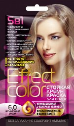 ФК Крем-краска &quot;EFFECT COLOR&quot; стойкая НАТУРАЛЬНЫЙ РУСЫЙ (6.0) 50мл