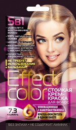 Стойкая крем-краска для волос &quot;Effect Color&quot; тон 7.3 Карамель, 50 мл