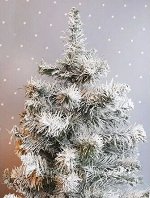 Искусственный снег-спрей новогодний белого цвета в баллоне, 85 г