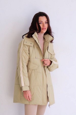 Куртка + ДЛИНА: 78 (+-3) см.
+ СОСТАВ: ПЭ 100%; подклад: ПЭ 100%; утеплитель: 150 г/м
+ ПАРАМЕТРЫ МОДЕЛИ: 81/62/88, рост модели 172 см.
+ ОБРАЗЕЦ НА МОДЕЛИ: 46