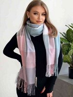 Женский теплый палантин. Размер: 75*180 cm. Состав: 100% CASHMERE