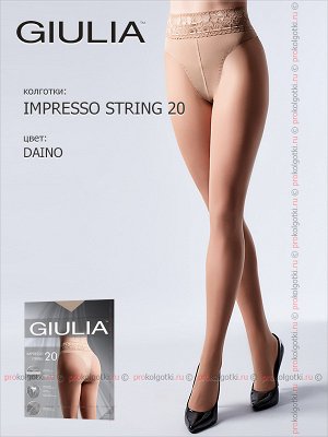Giulia, impresso string 20
