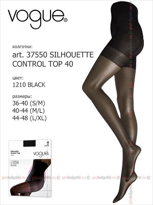 VOGUE, art. 37550 SILHOUETTE CONTROL TOP 40