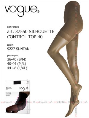 VOGUE, art. 37550 SILHOUETTE CONTROL TOP 40