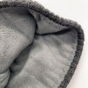 Комплект (шапка мужская на флисе + шарф) зимаа
