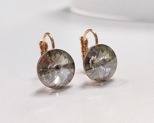 Серьги с кристаллами Swarovski
