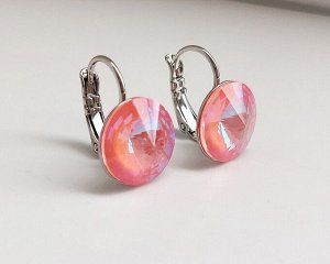 Серьги с кристаллами Swarovski