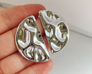 Серьги из стали