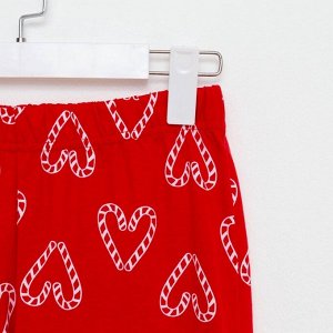 Пижама новогодняя женская (футболка и брюки) KAFTAN "Love" размер